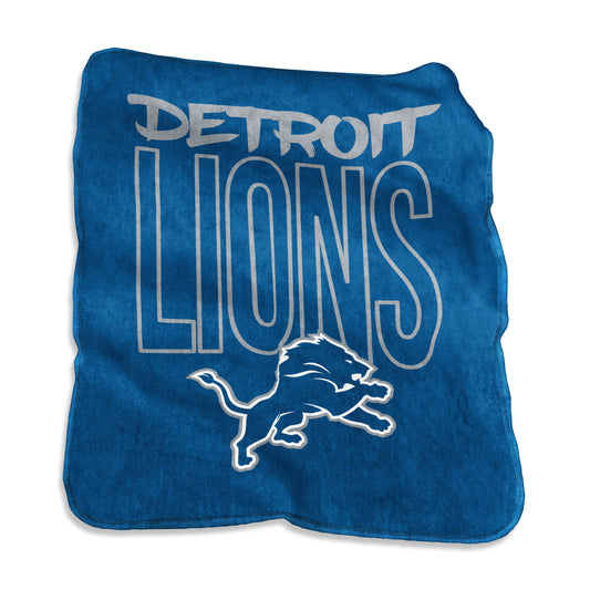 Detroit Lions Silicon Valley Raschel Throw