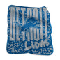 Detroit Lions Raschel Dunhams 2025 Stroke Design Throw