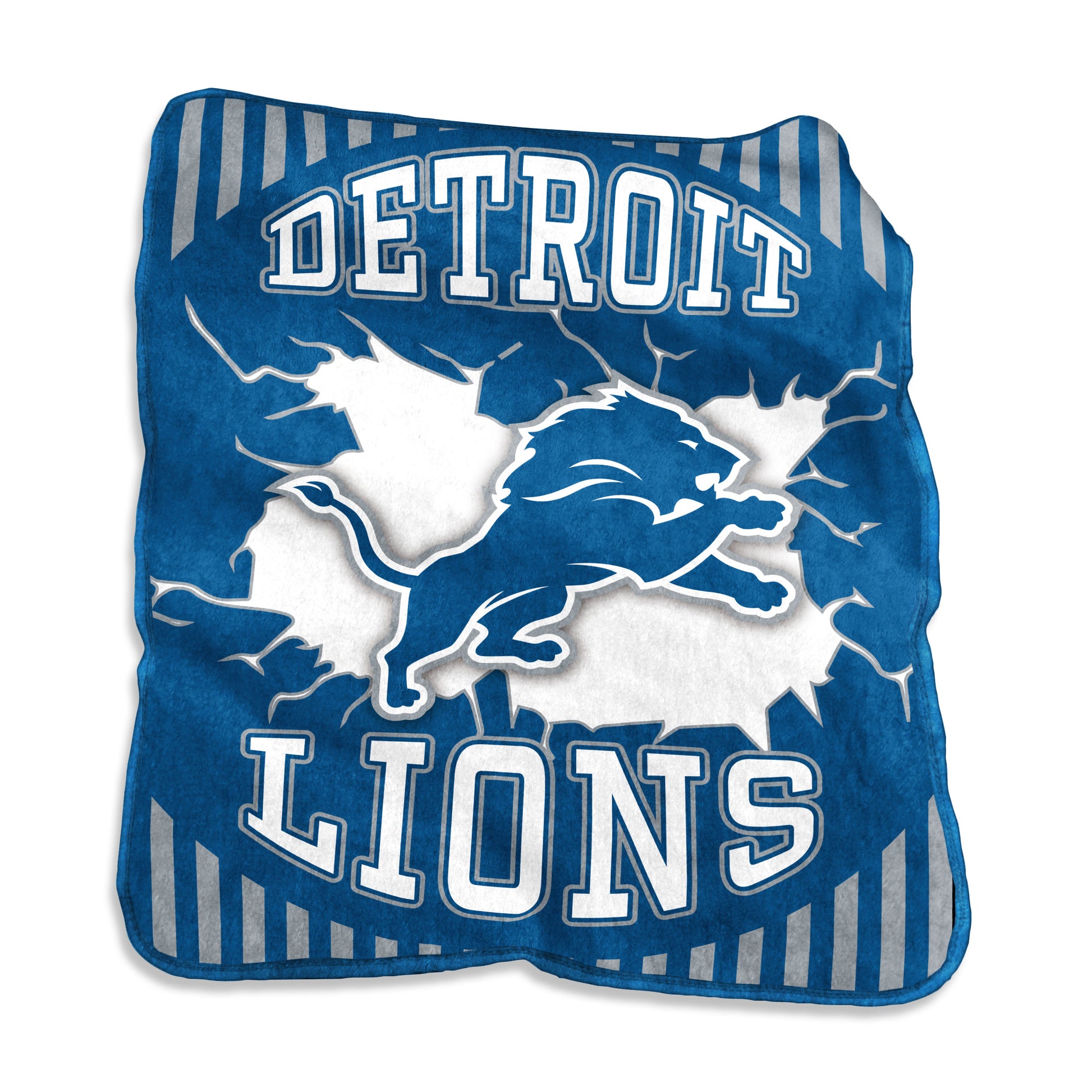 Detroit Lions Lightning Raschel Throw