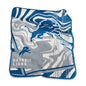Detroit Lions Swirl Raschel Throw