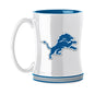 Detroit Lions White 14oz Relief Mug