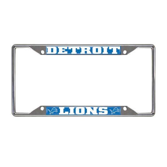 NFL - Detroit Lions Chrome License Plate Frame