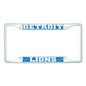 NFL - Detroit Lions-White License Plate Frame