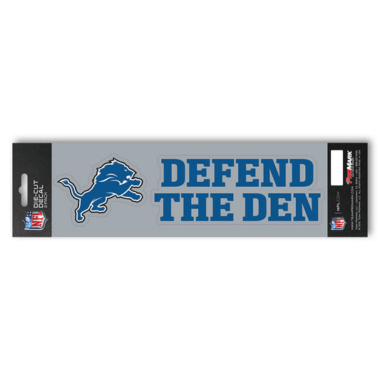NFL - Detroit Lions Team Slogan Decal