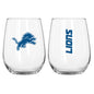Detroit Lions 16oz Gameday Curved Beverage Glass