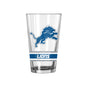Detroit Lions 16oz Gameday Stripe Pint Glass