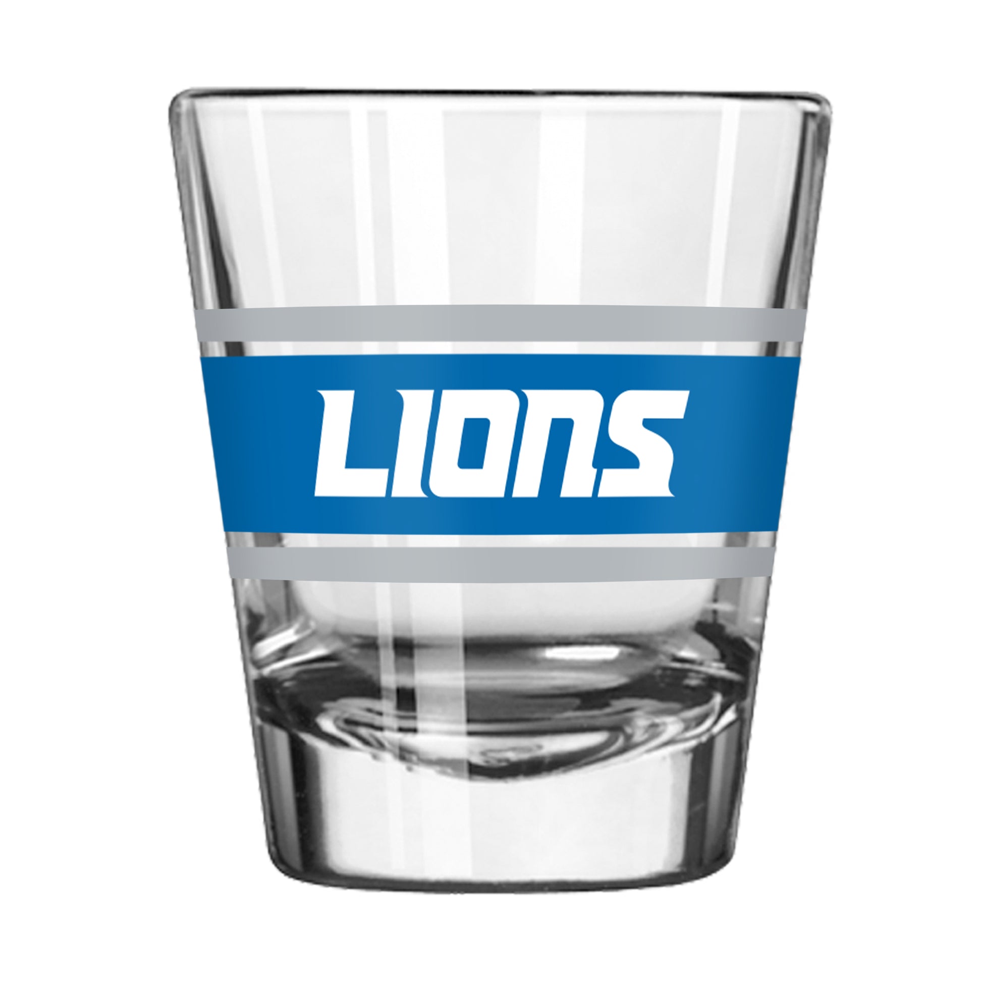 Detroit Lions 2oz Stripe Shot Glass