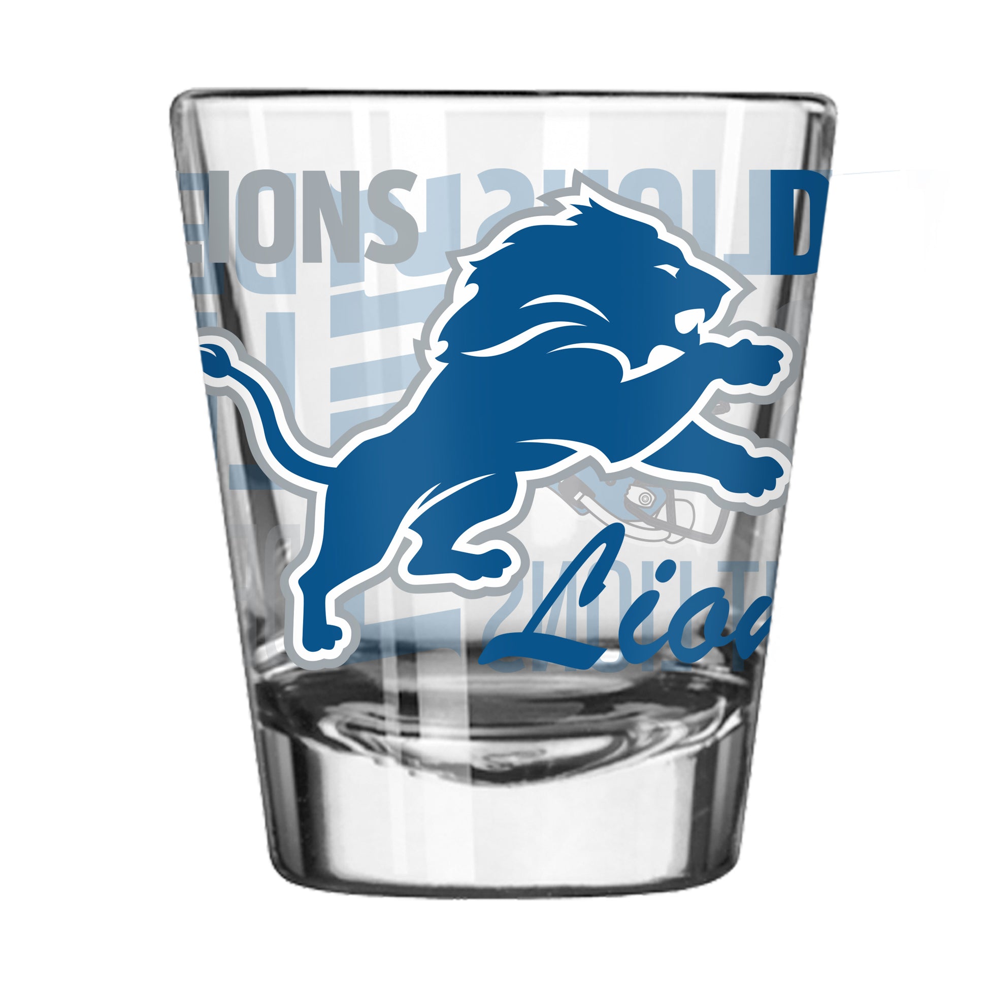 Detroit Lions Alternate 2oz Spirit Shot Glass