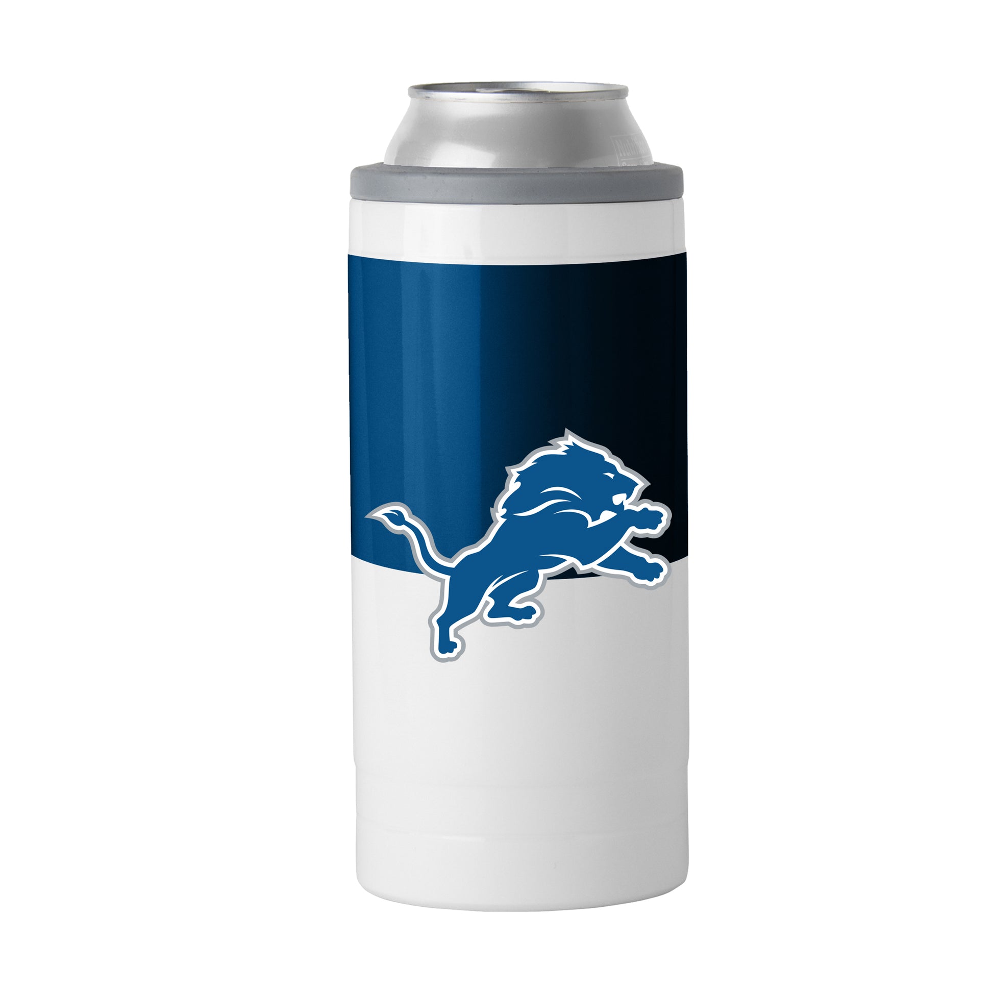 Detroit Lions Colorblock 12oz Slim Can Coolie