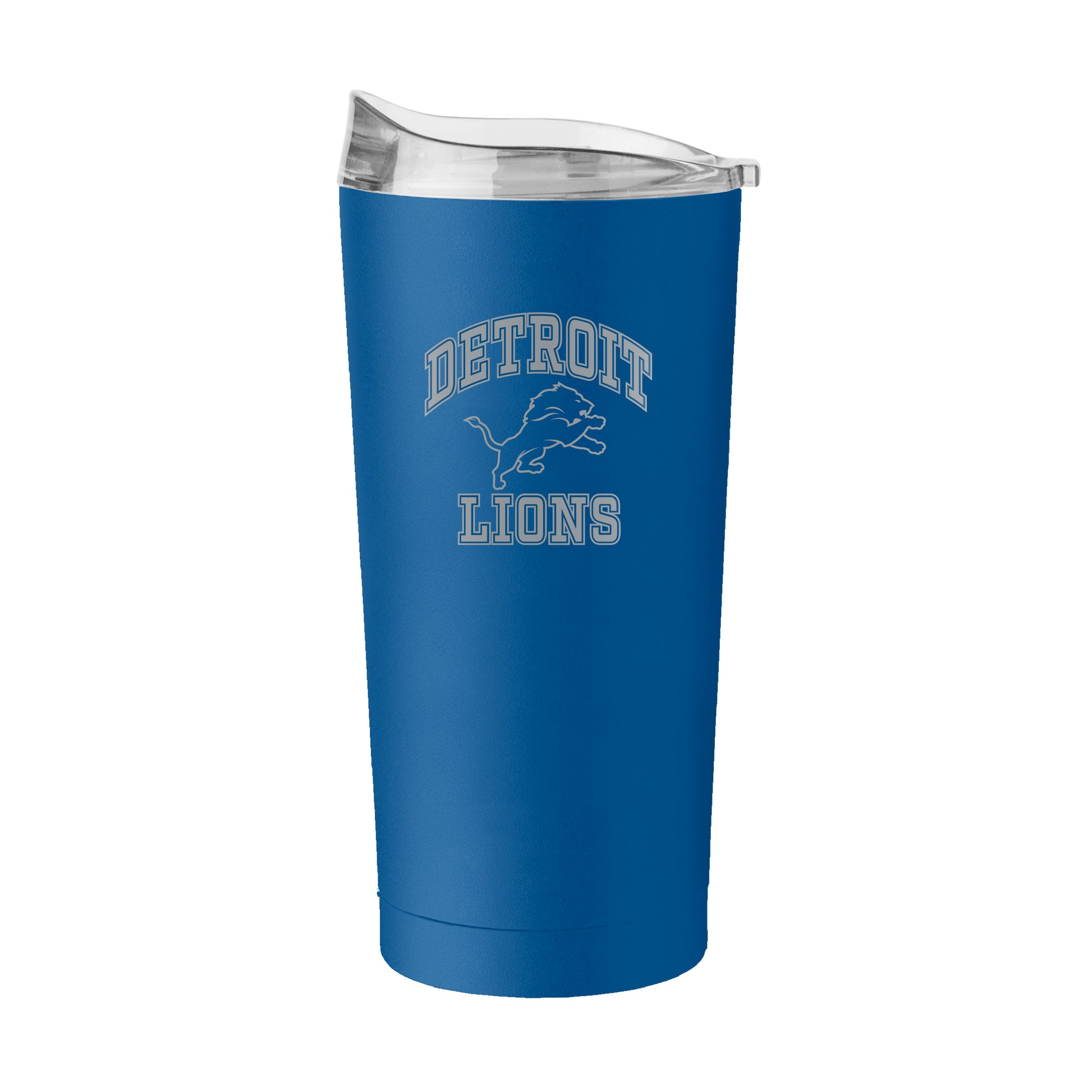 Detroit Lions 20oz Athletic Etch Powder Coat Tumbler