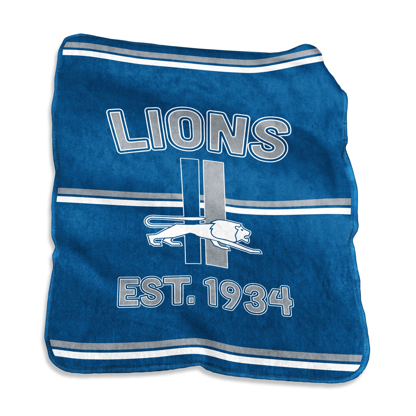 Detroit Lions Vintage Raschel Rally House Throw
