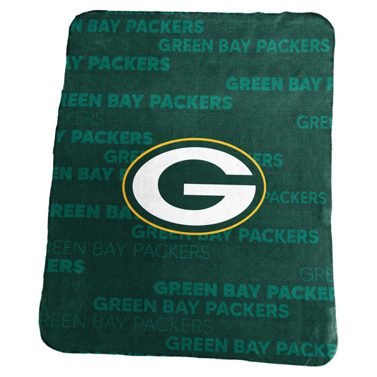 Green Bay Packers Classic Fleece Throw