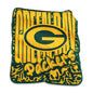 Green Bay Packers Raschel Dunhams 2025 Stroke Design Throw