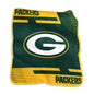 Green Bay Packers Raschel Double Stripe Throw