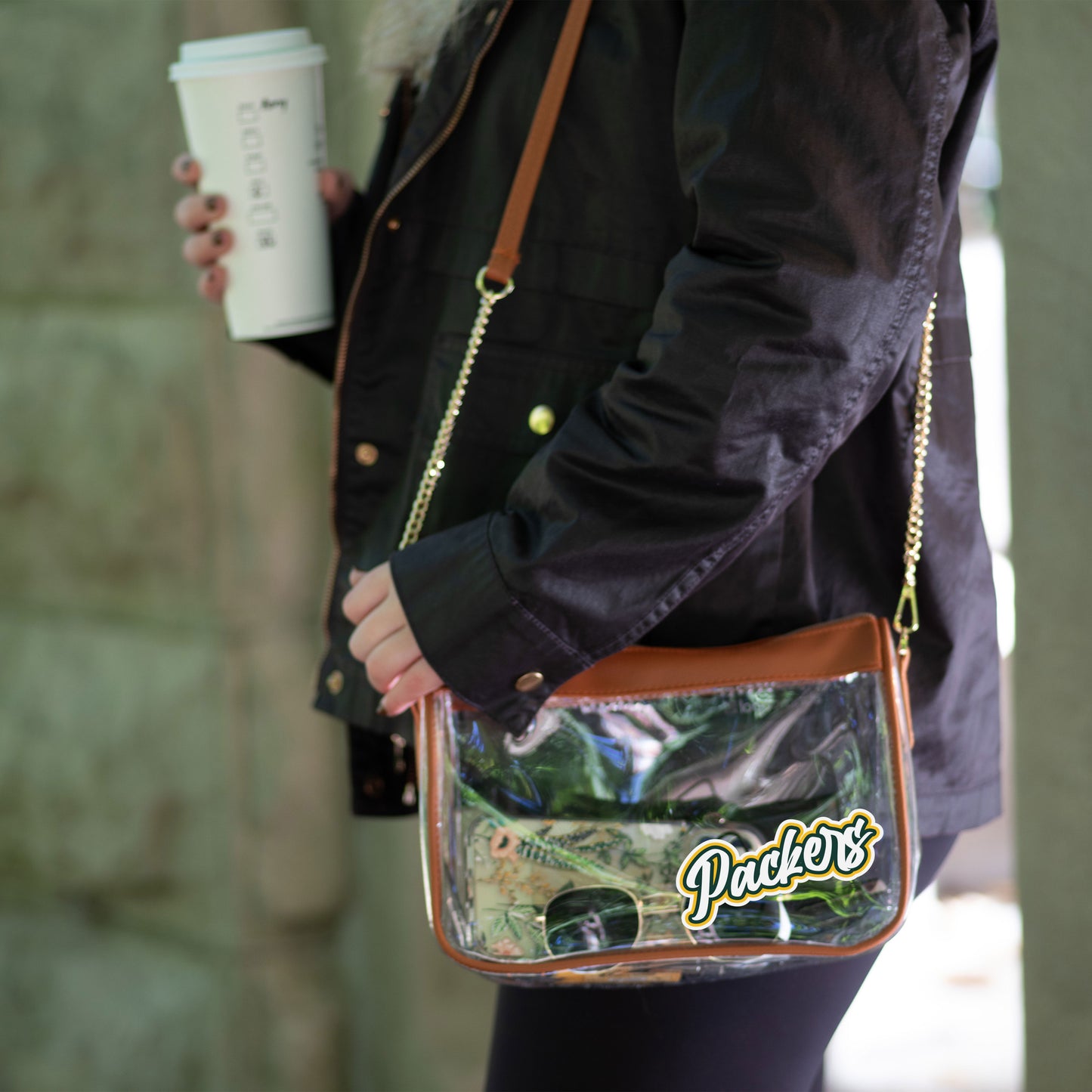 Green Bay Packers Hype Clear Bag