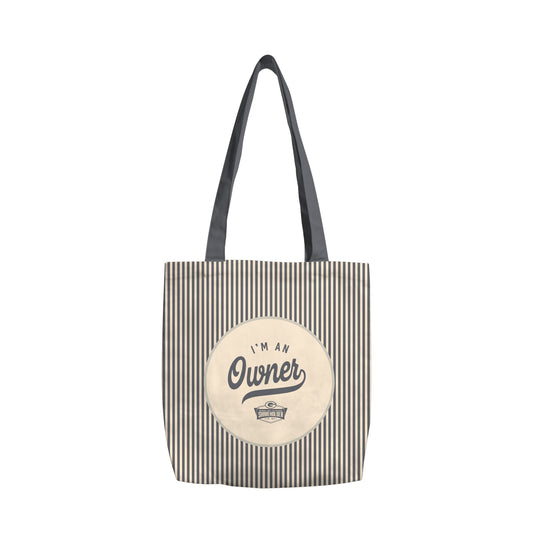 Green Bay Packers Classic Im An Owner Canvas Tote