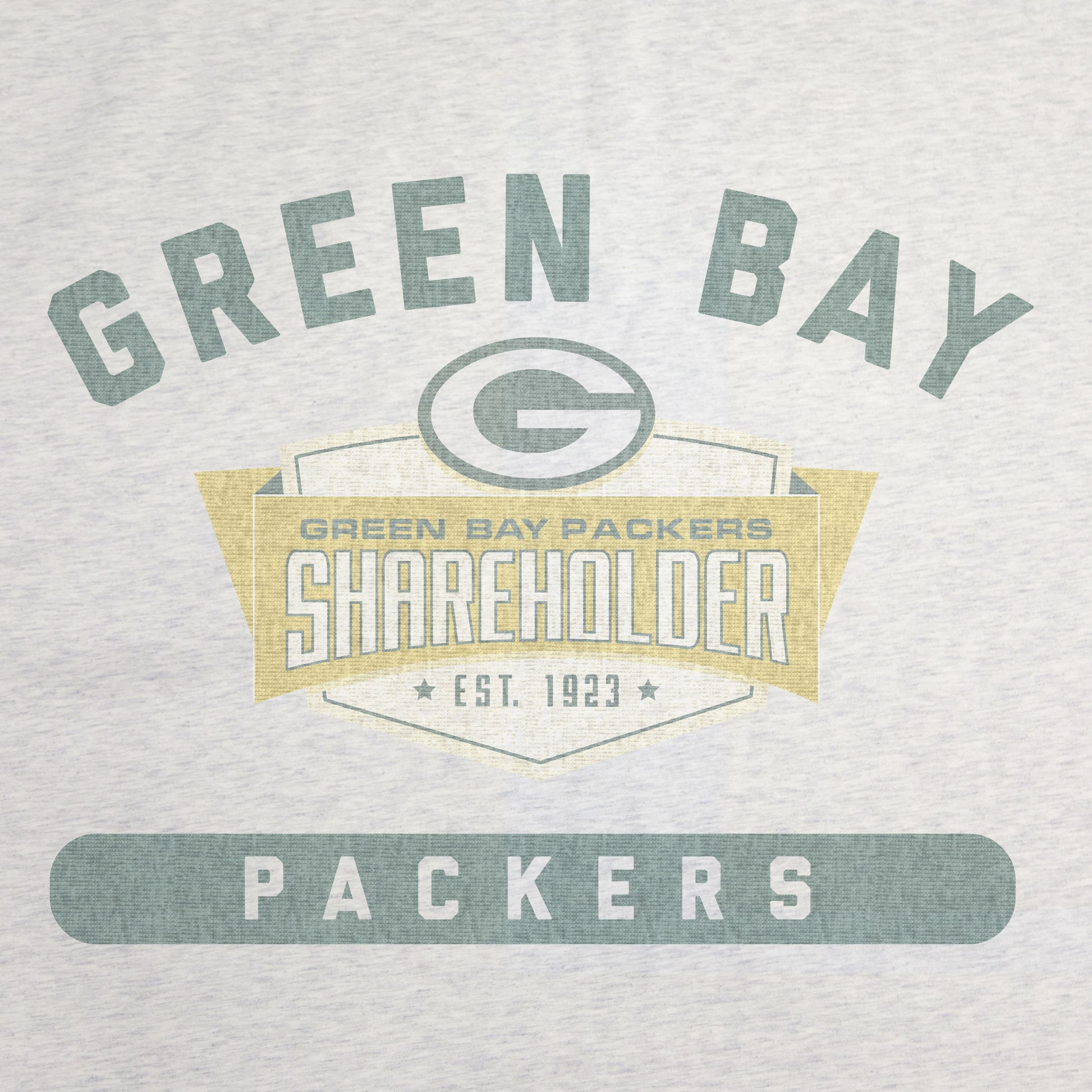 Green Bay Packers Shareholders Sublimated Sweatshirt Blanket