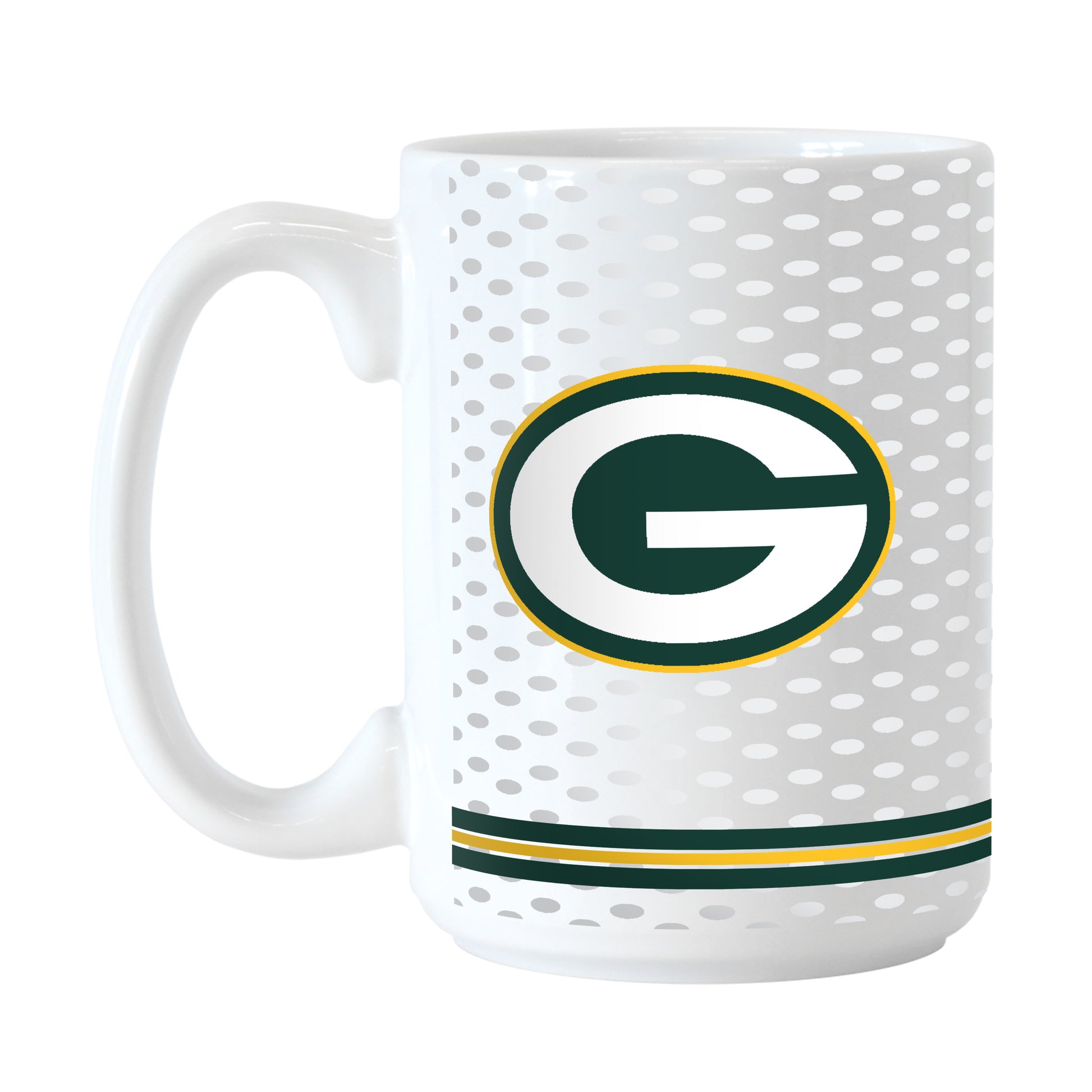 Green Bay Packers 15oz Away Jersey Sublimated Mug