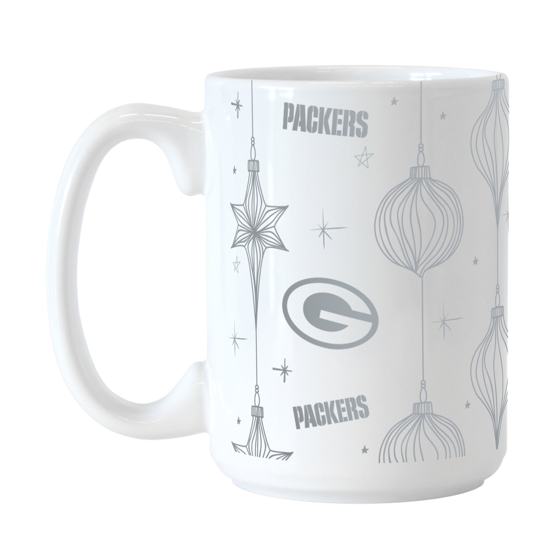 Green Bay Packers 15oz Shiny Ornament Sublimated Mug