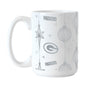 Green Bay Packers 15oz Shiny Ornament Sublimated Mug