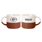 Green Bay Packers 15oz Walmart Holiday Stackable Mug Set