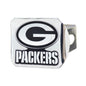 NFL - Green Bay Packers Chrome on Chrome Hitch Cover