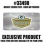 NFL - Green Bay Packers Chrome Diecast License Plate