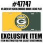 NFL - Green Bay Packers Embossed Roundel License Plate