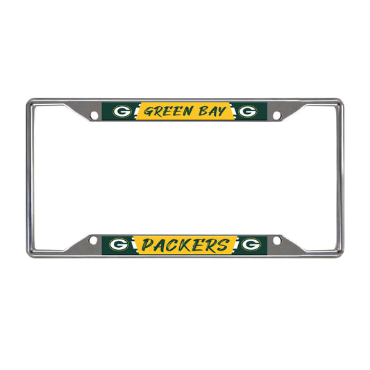 Trinity Green Bay Packers License Chrome Plate Frame