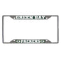 Green Bay Packers Chrome License Plate Frame