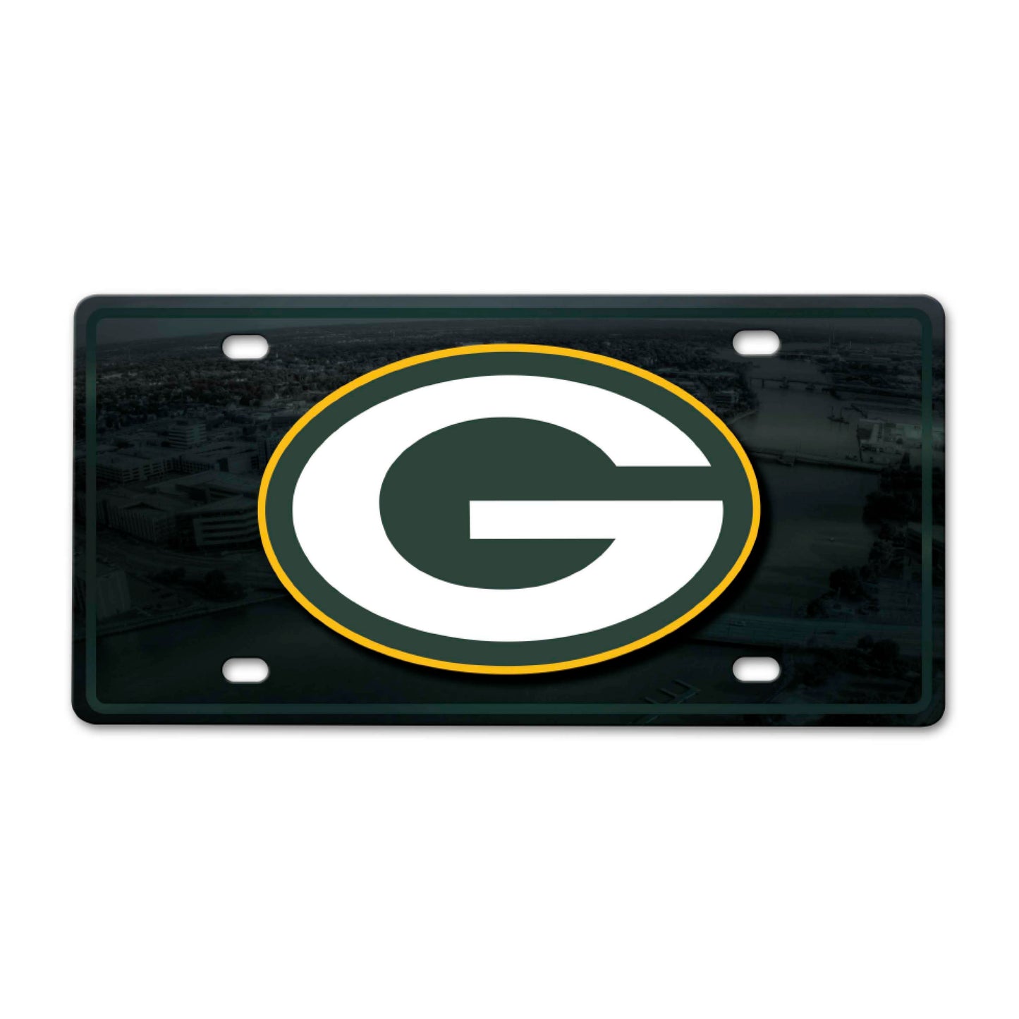 NFL - Green Bay Packers Flat Metal License Plate