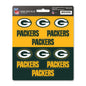 NFL - Green Bay Packers Mini Decal 12-pk