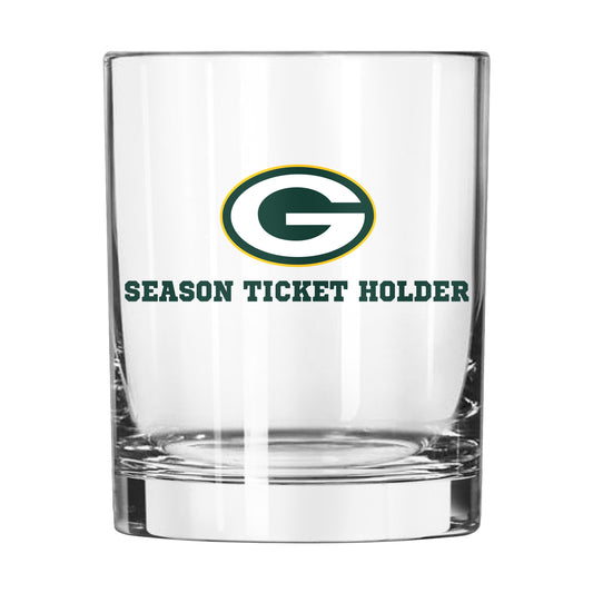 Green Bay Packers 14oz 2026 Season Ticket Holder Rocks Glass