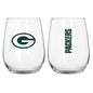 Green Bay Packers 16oz Gameday Curved Beverage Glass