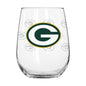 Green Bay Packers 16oz Satin Etch Curved Beverage Glass