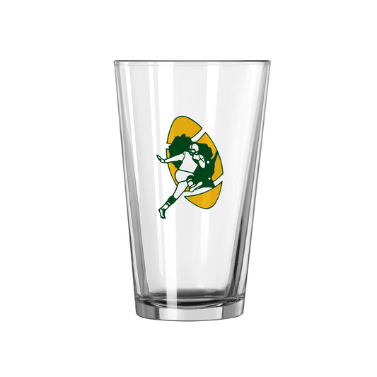 Green Bay Packers 16oz Retro Pint Glass