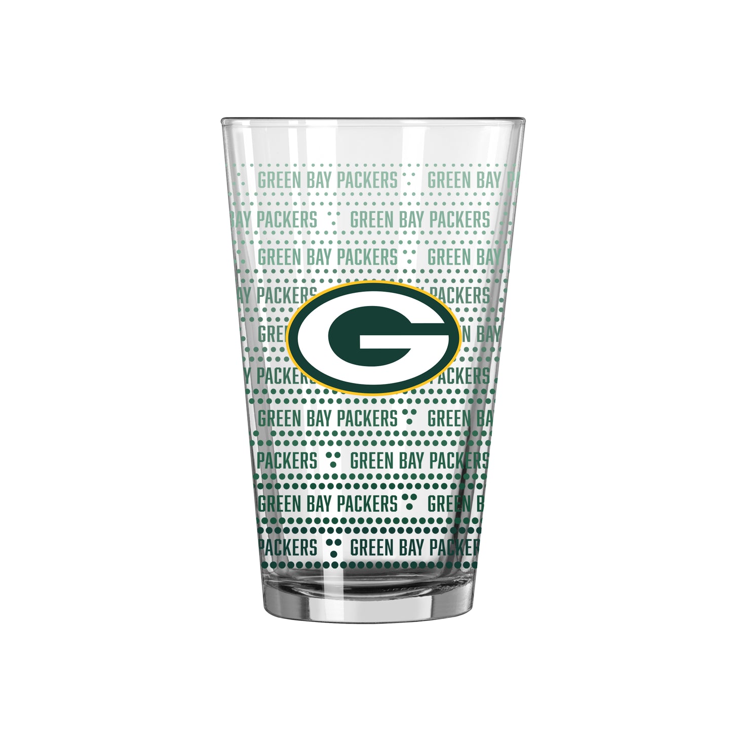 Green Bay Packers 16oz Chant Fade Pint Glass
