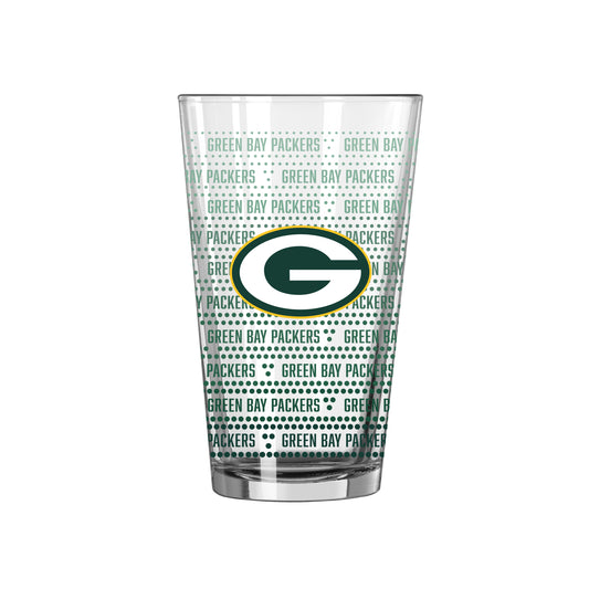 Green Bay Packers 16oz Chant Fade Pint Glass