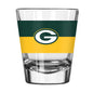 Green Bay Packers 2oz Two Tone Colorblock Shot Glass