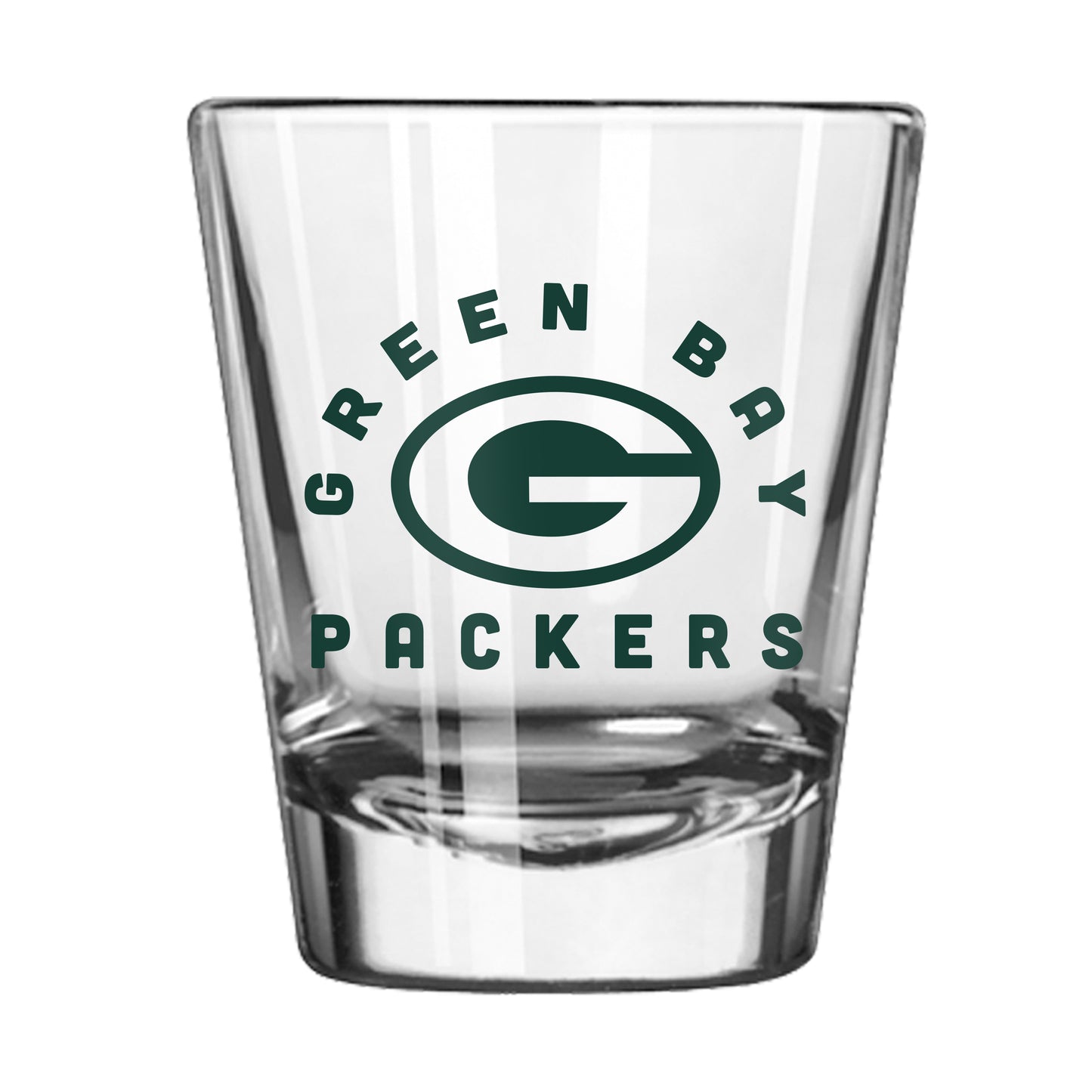 Green Bay Packers 2oz Color Archway Shot Glass