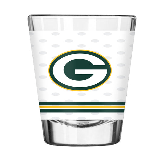 Green Bay Packers Away Jersey 2oz Shot Glass