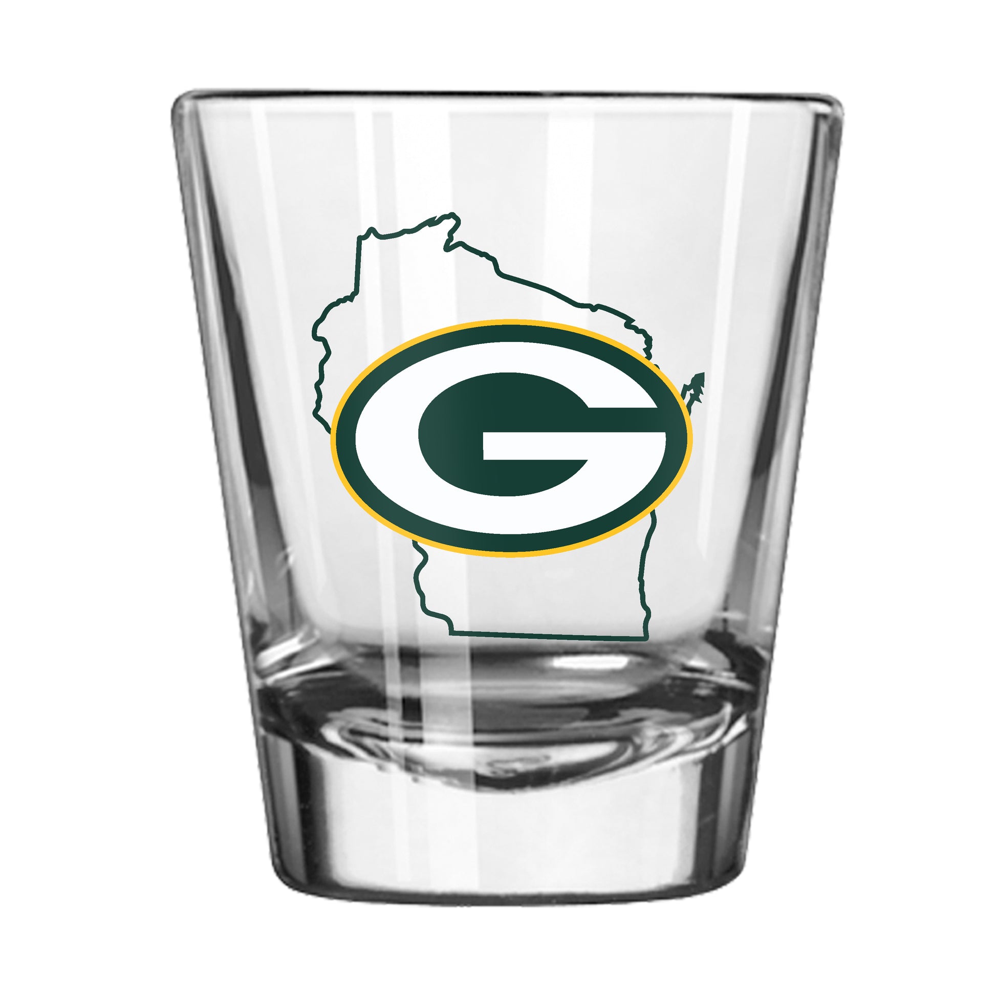 Green Bay Packers 2oz State Shot Glass