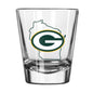 Green Bay Packers 2oz State Shot Glass