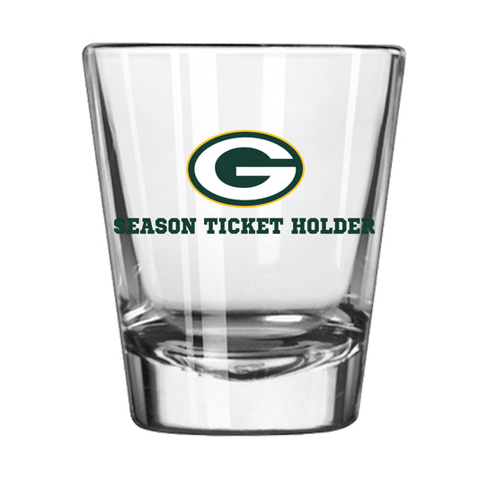 Green Bay Packers 2oz 2026 Season Ticket Holder Shot Glass