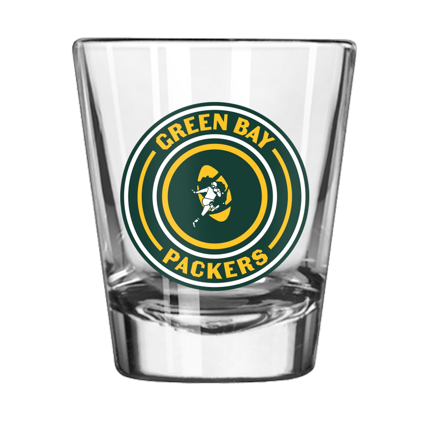 Green Bay Packers Throwback 2oz Shot Glass