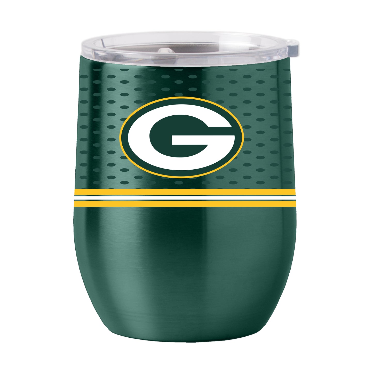 Green Bay Packers 16oz Home Jersey Stainless Curved Beverage