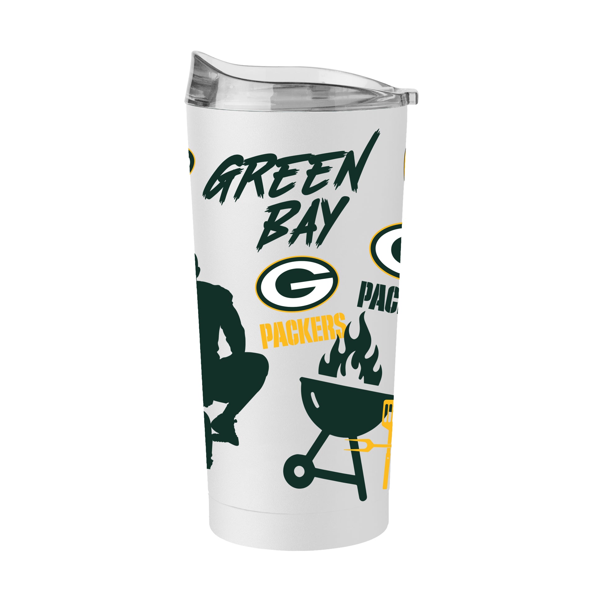 Green Bay Packers 20oz Native Powder Coat Tumbler