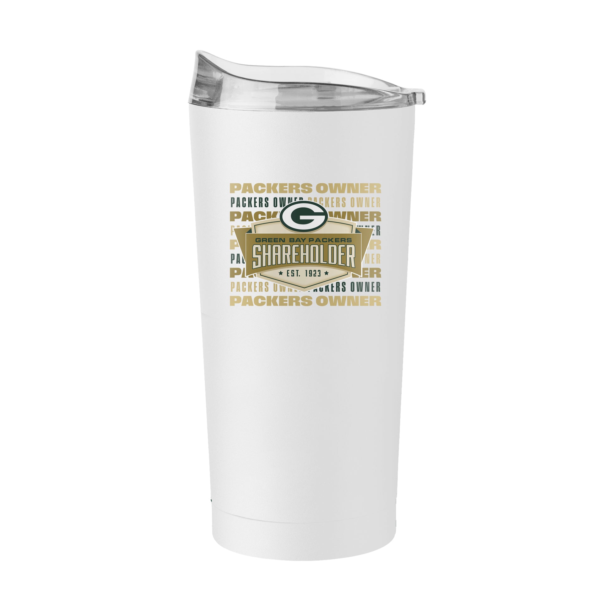 Green Bay Packers 2024 Shareholders 20oz Powder Coat Tumbler
