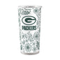 Green Bay Packers 20oz Botanical Stainless Steel Tumbler