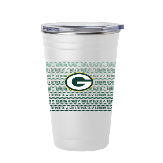 Green Bay Packers 22oz Chant Fade Stainless Cup
